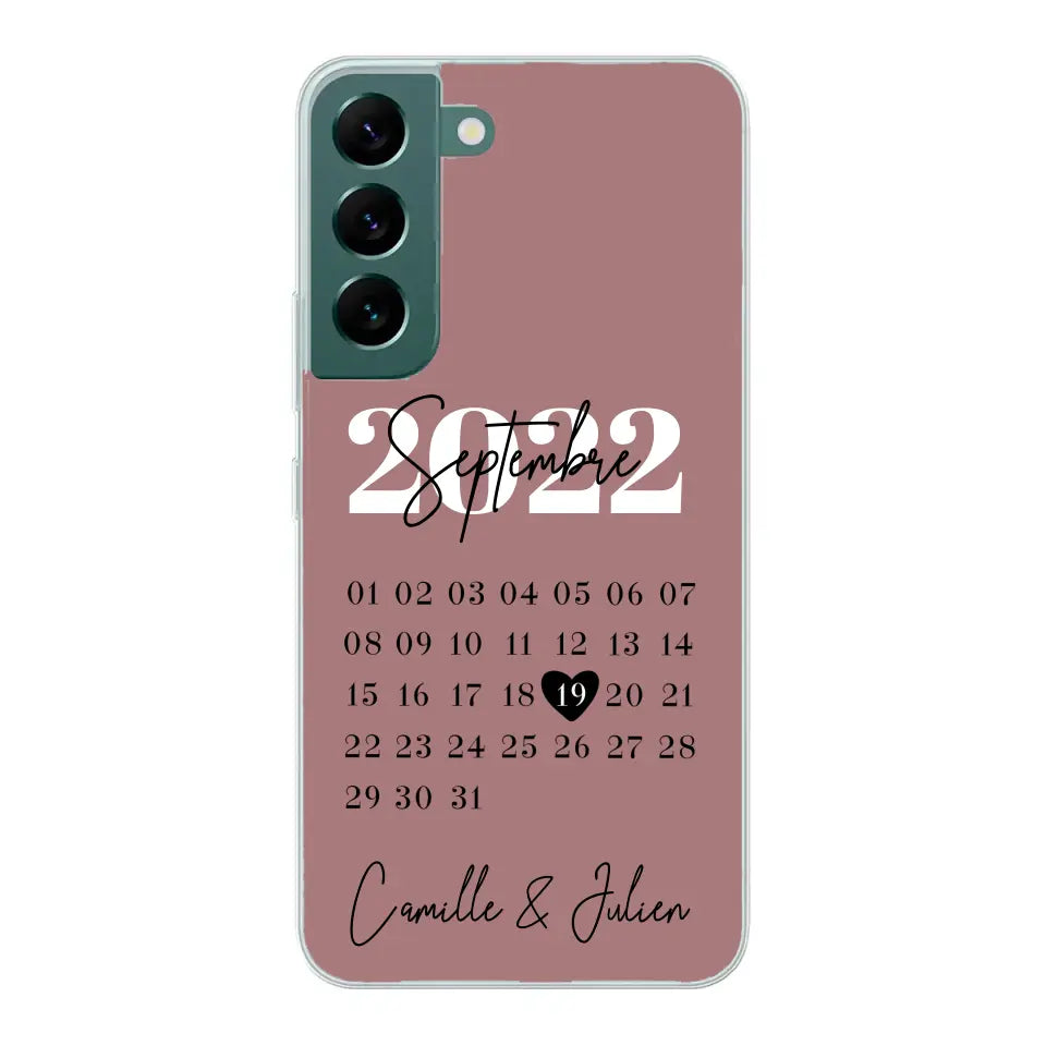 Een speciale dag - gepersonaliseerde telefoonhoesje