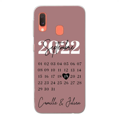 Een speciale dag - gepersonaliseerde telefoonhoesje