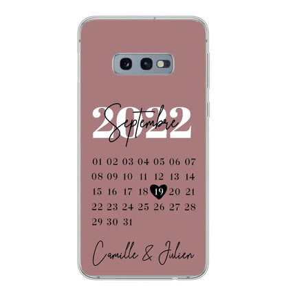 Een speciale dag - gepersonaliseerde telefoonhoesje