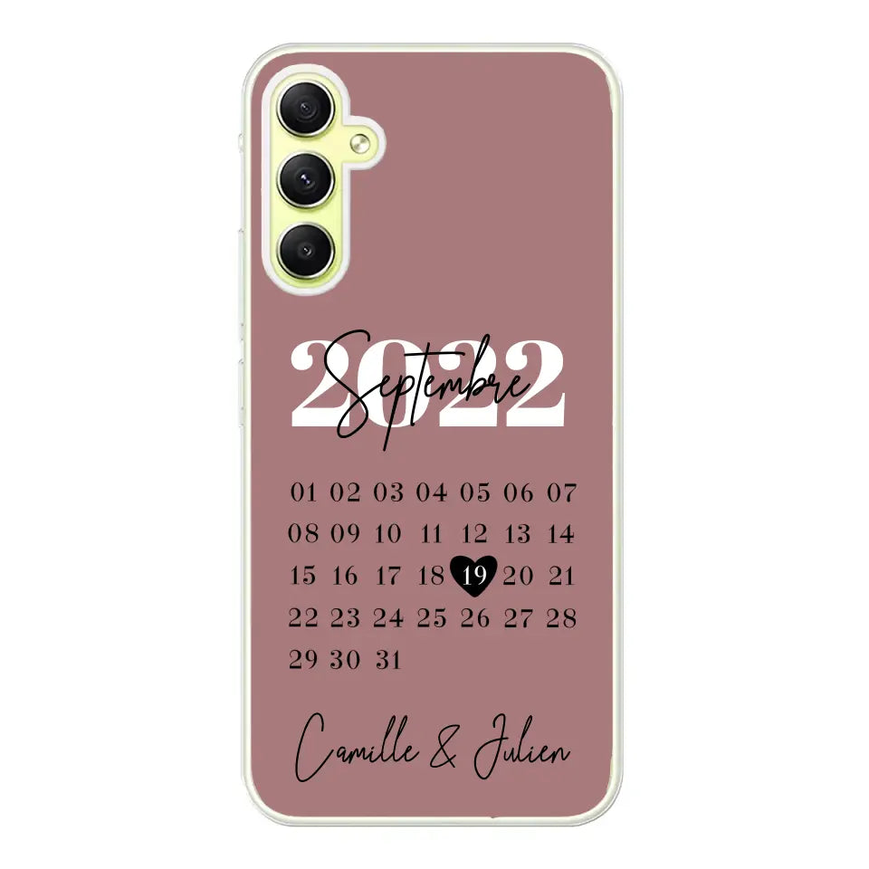 Een speciale dag - gepersonaliseerde telefoonhoesje