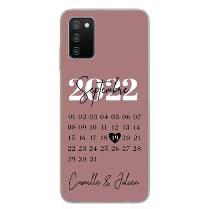 Een speciale dag - gepersonaliseerde telefoonhoesje