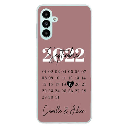 Een speciale dag - gepersonaliseerde telefoonhoesje