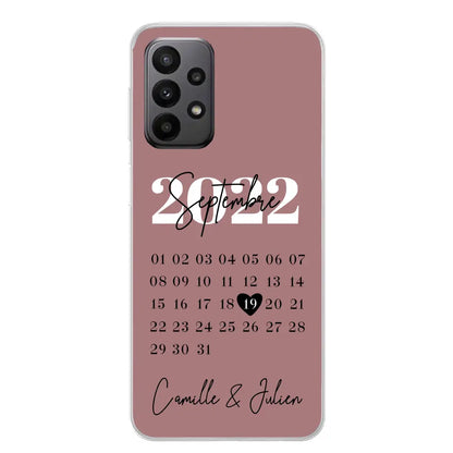 Een speciale dag - gepersonaliseerde telefoonhoesje