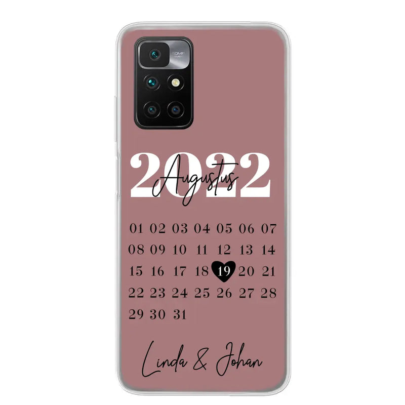 Ons jubileum - Gepersonaliseerd telefoonhoesje