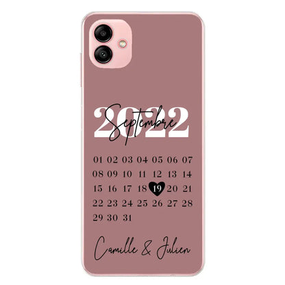Een speciale dag - gepersonaliseerde telefoonhoesje