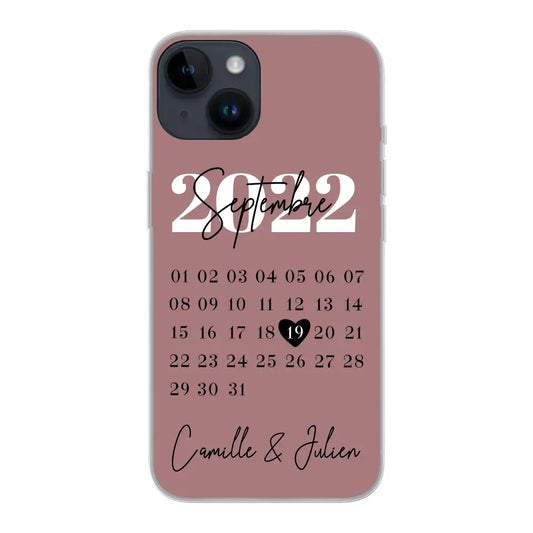 Een speciale dag - gepersonaliseerde telefoonhoesje