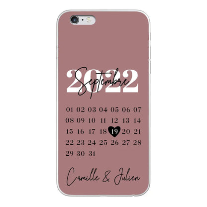 Een speciale dag - gepersonaliseerde telefoonhoesje