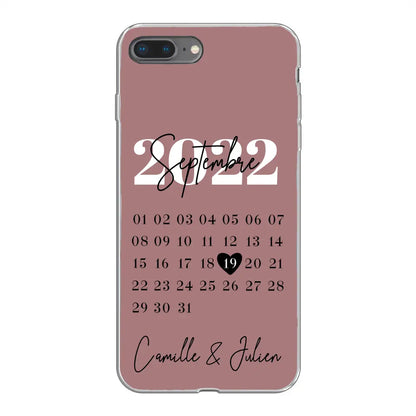 Een speciale dag - gepersonaliseerde telefoonhoesje
