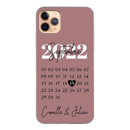 Een speciale dag - gepersonaliseerde telefoonhoesje