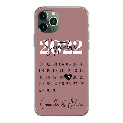 Een speciale dag - gepersonaliseerde telefoonhoesje