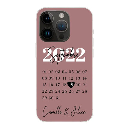 Een speciale dag - gepersonaliseerde telefoonhoesje