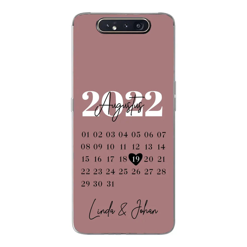 Ons jubileum - Gepersonaliseerd telefoonhoesje