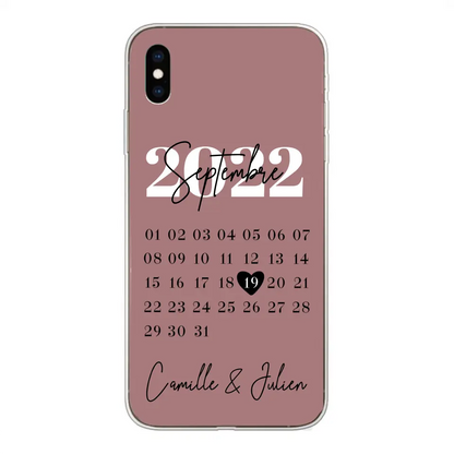 Een speciale dag - gepersonaliseerde telefoonhoesje