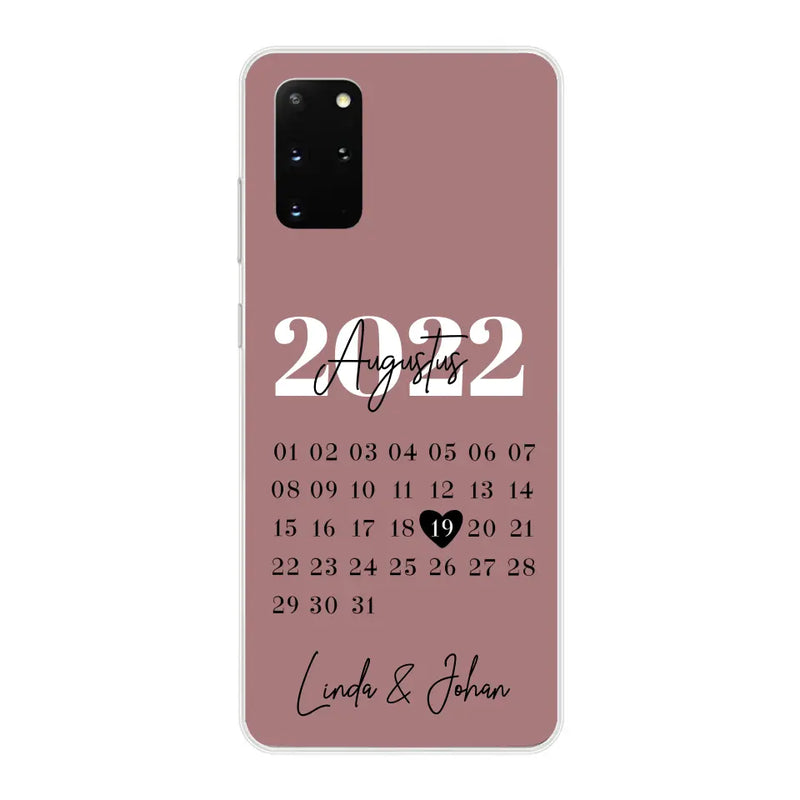 Ons jubileum - Gepersonaliseerd telefoonhoesje