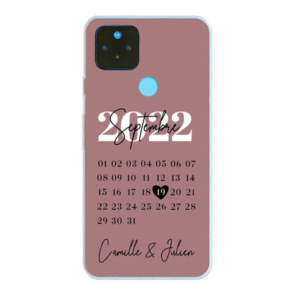 Een speciale dag - gepersonaliseerde telefoonhoesje