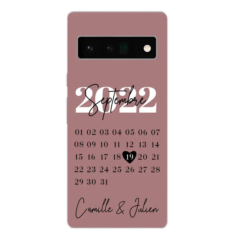 Een speciale dag - gepersonaliseerde telefoonhoesje