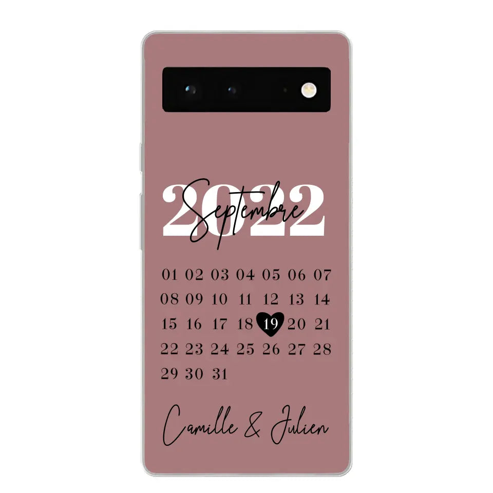 Een speciale dag - gepersonaliseerde telefoonhoesje