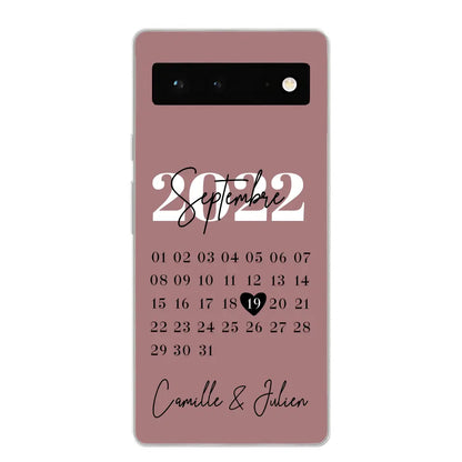 Een speciale dag - gepersonaliseerde telefoonhoesje