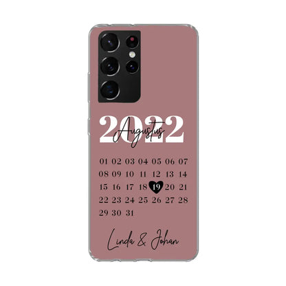 Ons jubileum - Gepersonaliseerd telefoonhoesje