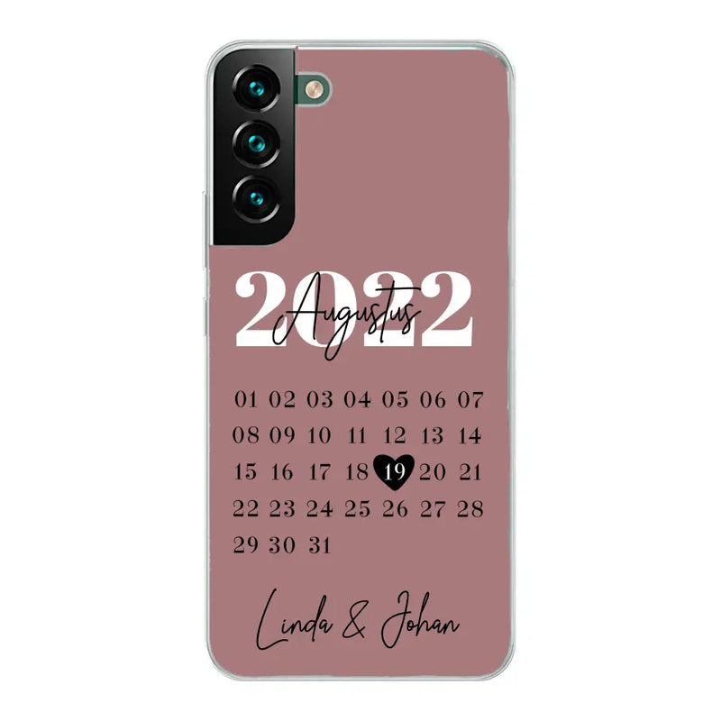 Ons jubileum - Gepersonaliseerd telefoonhoesje