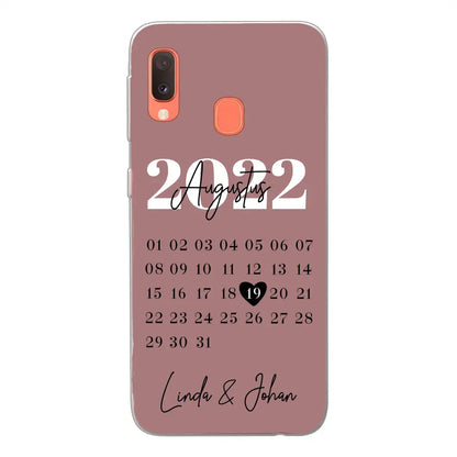 Ons jubileum - Gepersonaliseerd telefoonhoesje