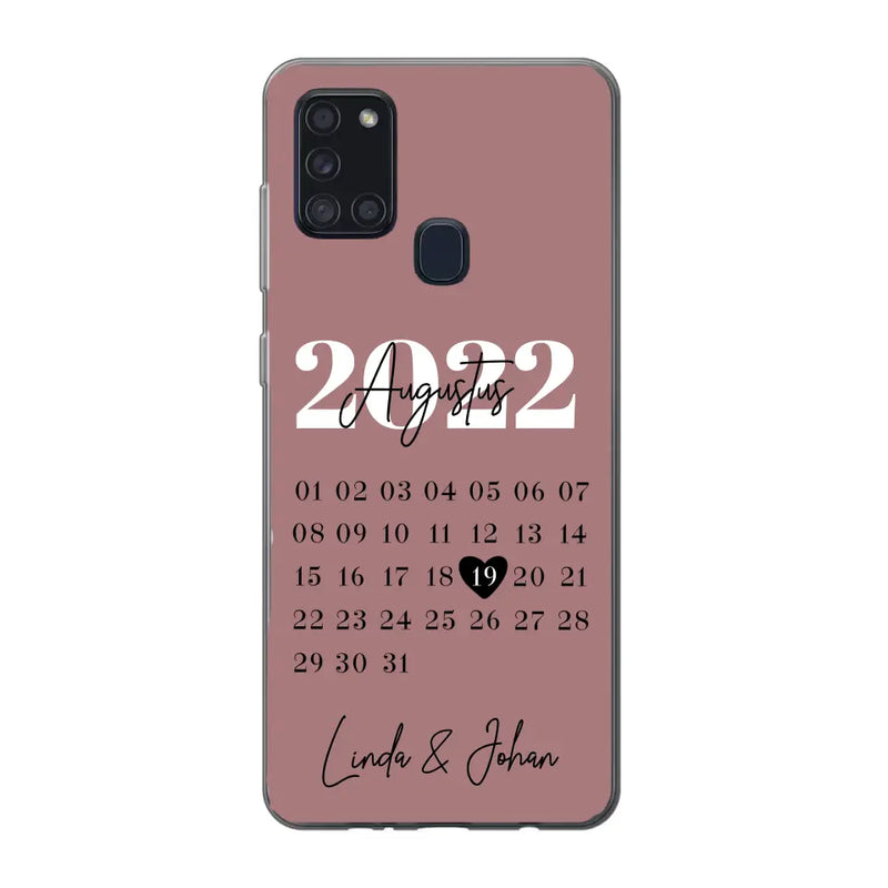Ons jubileum - Gepersonaliseerd telefoonhoesje