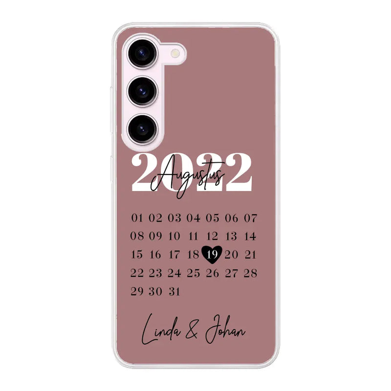 Ons jubileum - Gepersonaliseerd telefoonhoesje