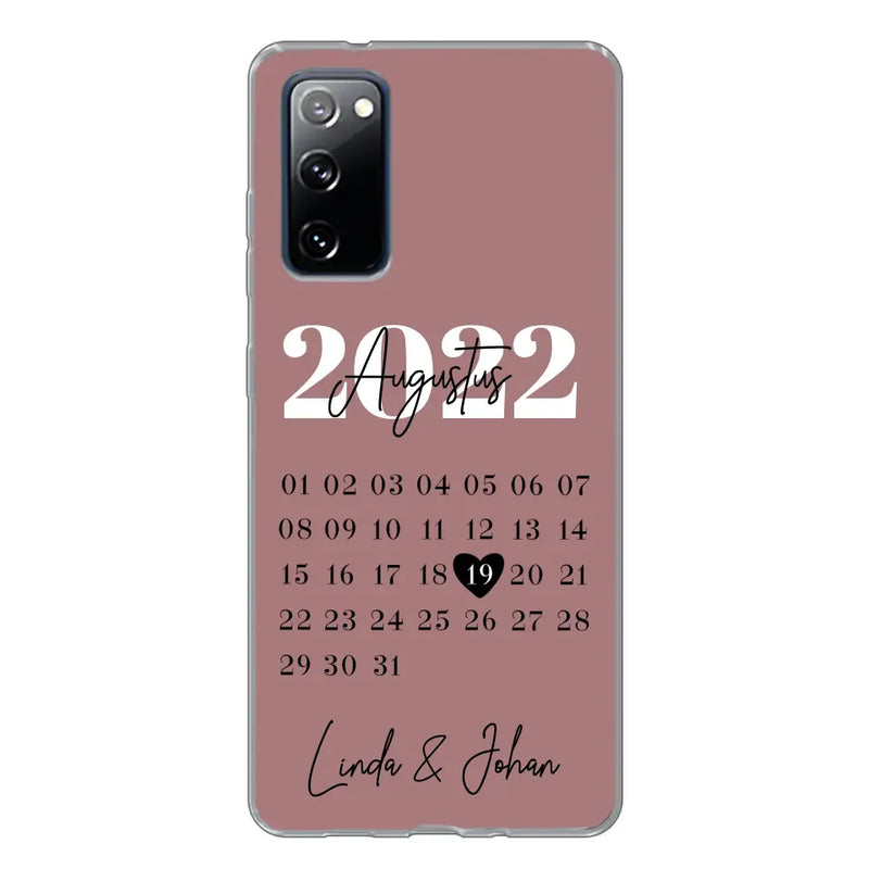 Ons jubileum - Gepersonaliseerd telefoonhoesje