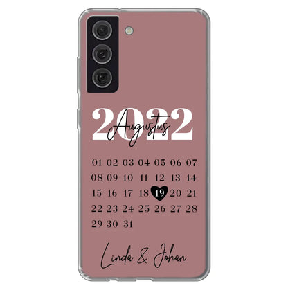 Ons jubileum - Gepersonaliseerd telefoonhoesje