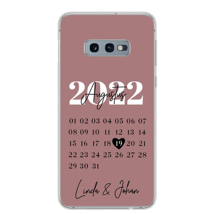Ons jubileum - Gepersonaliseerd telefoonhoesje