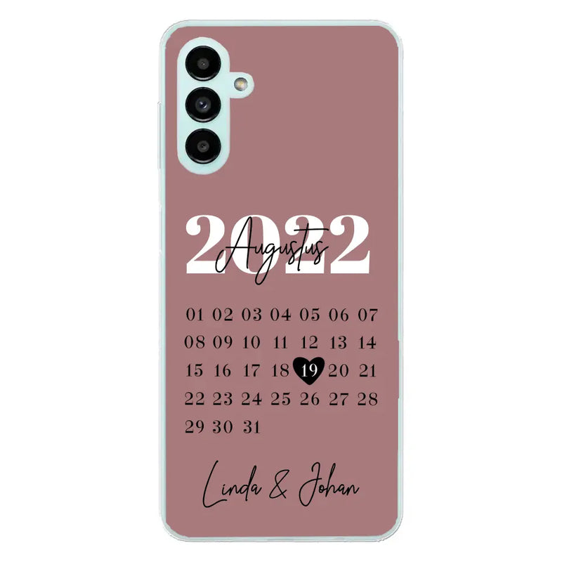 Ons jubileum - Gepersonaliseerd telefoonhoesje