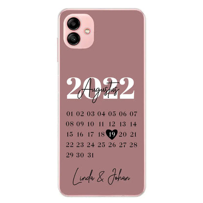 Ons jubileum - Gepersonaliseerd telefoonhoesje