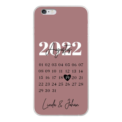 Ons jubileum - Gepersonaliseerd telefoonhoesje