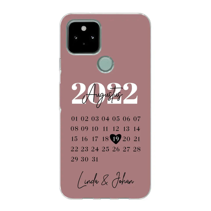 Ons jubileum - Gepersonaliseerd telefoonhoesje