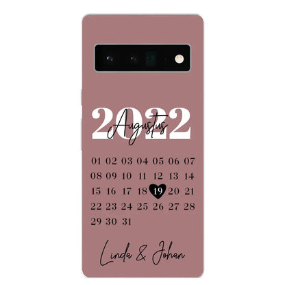 Ons jubileum - Gepersonaliseerd telefoonhoesje