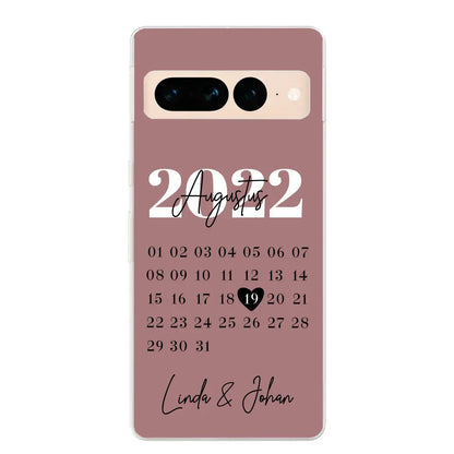Ons jubileum - Gepersonaliseerd telefoonhoesje