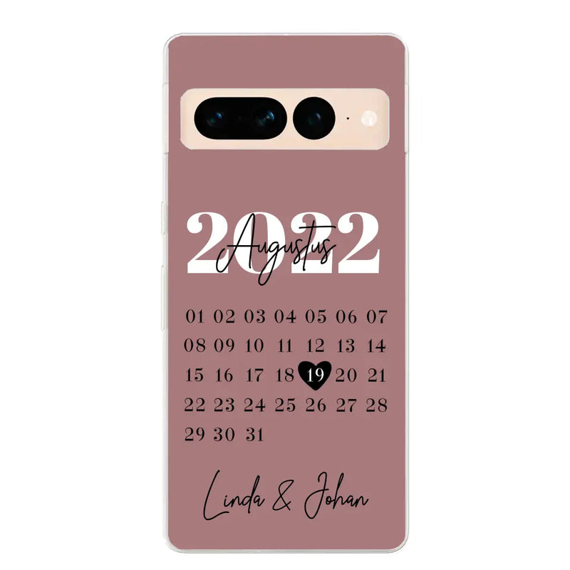 Ons jubileum - Gepersonaliseerd telefoonhoesje