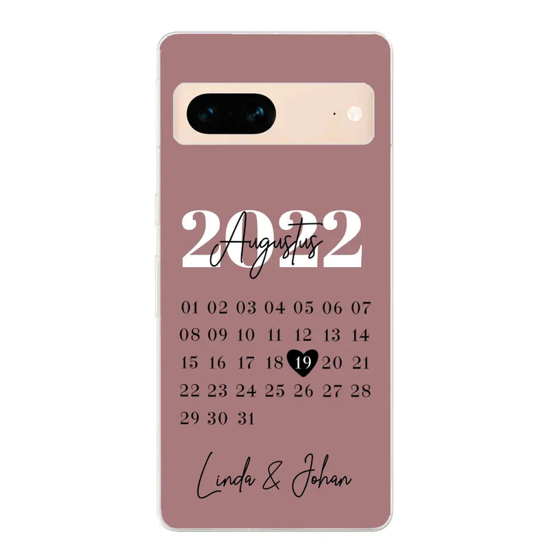 Ons jubileum - Gepersonaliseerd telefoonhoesje