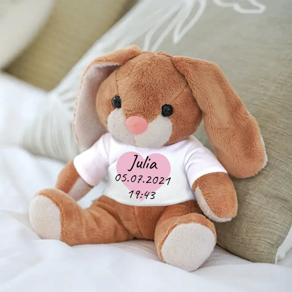 Knuffelige vriend - Gepersonaliseerde Knuffeldier