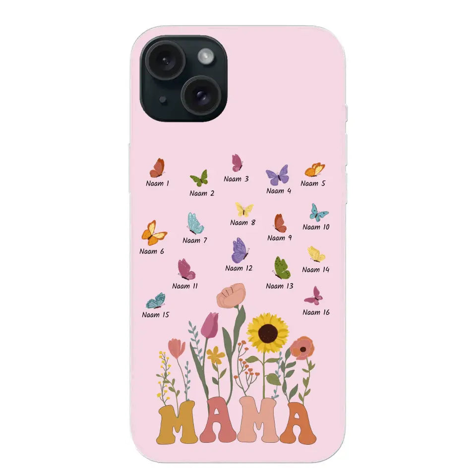 Vlinderweide - Gepersonaliseerd telefoonhoesje