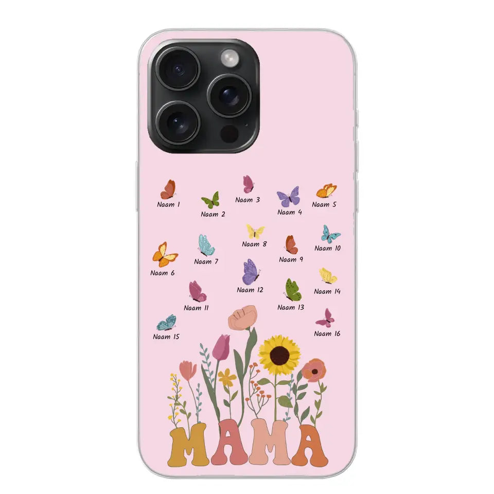 Vlinderweide - Gepersonaliseerd telefoonhoesje