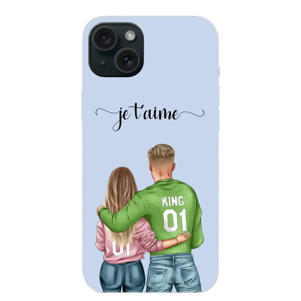 Koppel - gepersonaliseerde telefoonhoesje