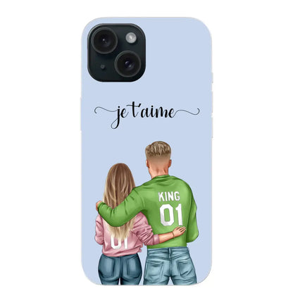 Koppel - gepersonaliseerde telefoonhoesje