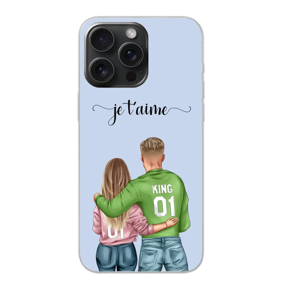 Koppel - gepersonaliseerde telefoonhoesje