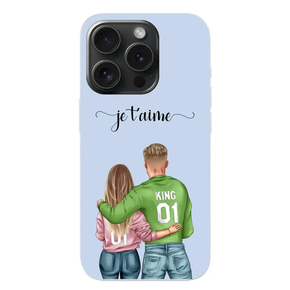 Koppel - gepersonaliseerde telefoonhoesje