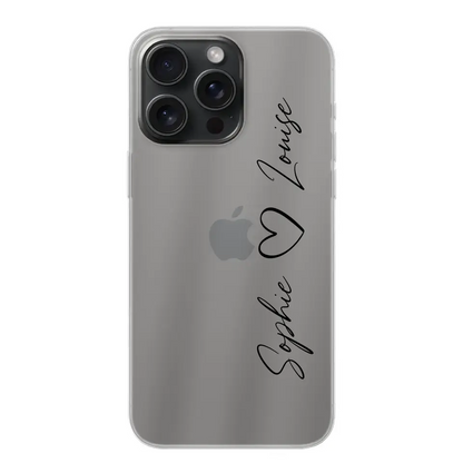 Vos noms - Telefoonhoesje gepersonaliseerd