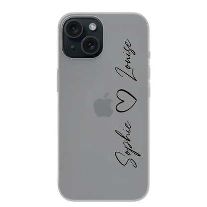Vos noms - Telefoonhoesje gepersonaliseerd