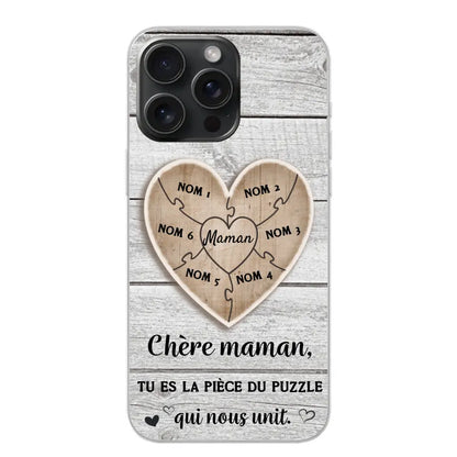 Puzzelstukje - Gepersonaliseerd telefoonhoesje