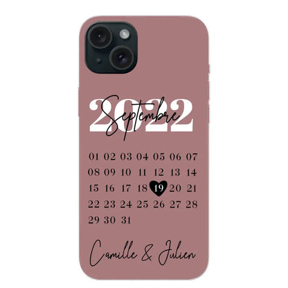 Een speciale dag - gepersonaliseerde telefoonhoesje