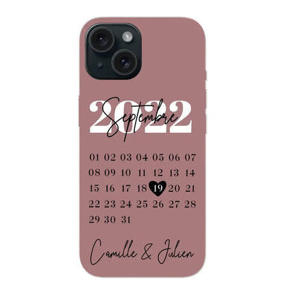 Een speciale dag - gepersonaliseerde telefoonhoesje
